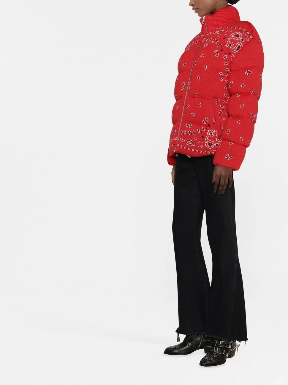 Affordable bandana-print Alanui Women puffer jacket 0722